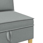 vidaXL Sofa avec rangement Tissu
