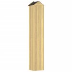 vidaXL Abri à outils de jardin 40x33x222 cm Bois de pin imprégné