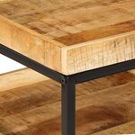 vidaXL Table d'appoint Marron 55 x 55 x 45 cm bois de manguier massif