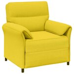 vidaXL Canapé 100  polyester  cadre en métal  MDF  Contreplaqué