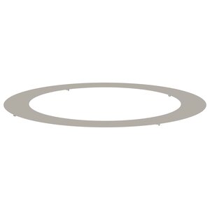 vidaXL adapté pour anneaux d'arbre plats 5 Pièces Marron Ø90 / 120 cm