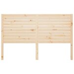 vidaXL Tête de lit 141x4x100 cm Bois massif de pin
