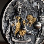 Pièce de monnaie en Argent 20 Dollars g 93.3 (3 oz) Millésime 2024 Steampunk CARNIVAL