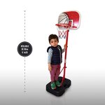 Panier de basket sur pied mobile pour enfant "atlanta" hauteur réglable jusqu'à 1m35