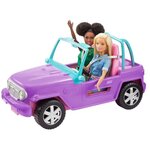 Barbie le buggy violet décapotable tout-terrain 2 places