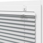 vidaXL Store plissé gris clair 45x150 cm largeur du tissu 44 4 cm