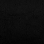 vidaXL Canapé 3 places avec repose-pieds Noir 180 cm Tissu microfibre