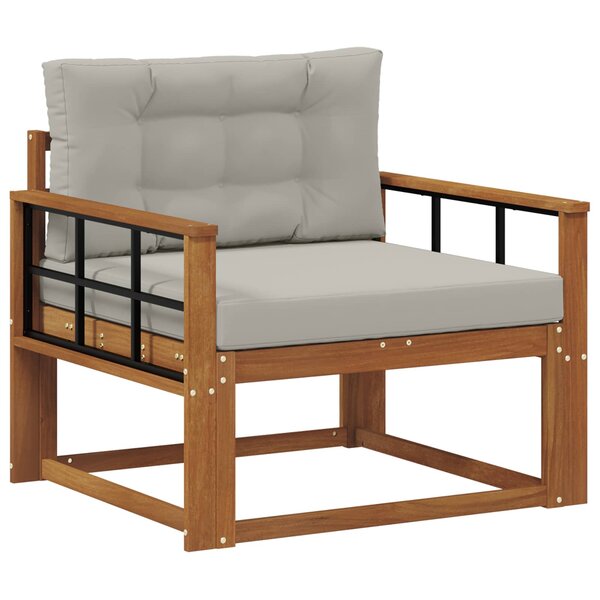 vidaXL Sofa de milieu extérieur Naturel