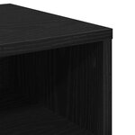 vidaXL Cabinet de chevet 2 Pièces Chêne noir 40 x 40 x 30 cm