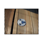 Un piton escamotable pour terrasse bois ou composite  ø extérieur 4 cm