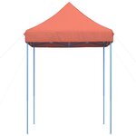 vidaXL Tente réception pliable escamotable terre cuite 200x200x306 cm