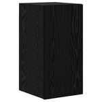 vidaXL Meuble TV mural 6 Pièces Chêne noir Bois d'ingénierie