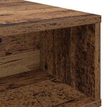 vidaXL Table basse Bois ancien 48 x 46 x 35 cm Bois d'ingénierie
