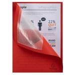 Paquet De 25 Chemises À Fenêtre Forever 130g/m2 - 22x31cm - Rouge - X 16 - Exacompta