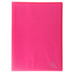 Protège-documents En Polypropylène Semi Rigide Chromaline 60 Vues - A4 - Rouge - X 12 - Exacompta