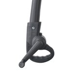 vidaXL Parasol de jardin en porte-à-faux avec mât en acier anthracite