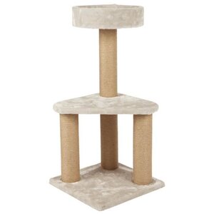 TRIXIE Arbre à chat Ivan - 82 cm - Gris clair