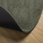 vidaXL Tapis Vert Forêt Laine 140 x 200 cm Tapis de Surface Autre