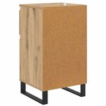 vidaXL Buffet chêne artisanal 35 x 40 x 70 cm Bois d'ingénierie