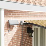 vidaXL Auvent Rétractable Multicolore 600 ×350 cm tissu