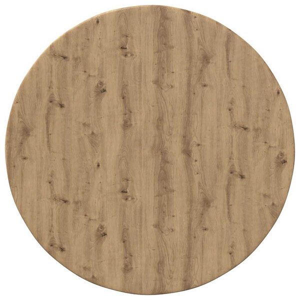 vidaXL Plateau de table chêne artisanal 50 x 50 x 1.5 cm
