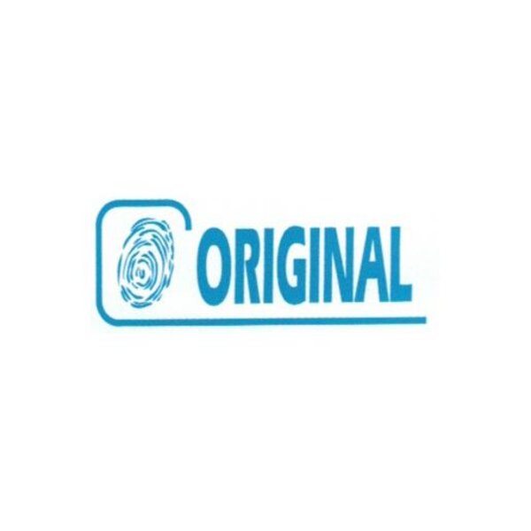 Tampon X-print 4912 Formule Commerciale Texte + Picto 'ORIGINAL' Bleu TRODAT
