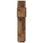 vidaXL Ensemble meuble TV 10 Pièces Bois ancien 30 5 x 30 x 90 cm