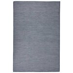 vidaXL Tapis à tissage plat d'extérieur 120x170 cm Bleu