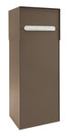 Boîte à colis en acier  Multipack Double EP3158  fenêtre et  2 portes  Marron