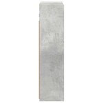vidaXL Armoire Miroir de Salle de Bain Gris béton 43 x 16 x 62.5 cm