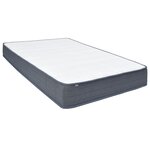 vidaXL Matelas de sommier tapissier fermeté moyenne 200x140x20 cm