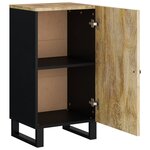 vidaXL Buffet avec porte 40x31x75 cm bois massif de manguier
