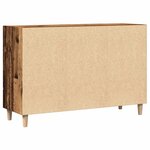 vidaXL Buffet vieux bois 103 5x35x70 cm bois d'ingénierie