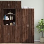 vidaXL Armoire murale chêne marron 30x42 5x40 cm bois d'ingénierie