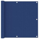 vidaXL Écran de balcon Bleu 90x400 cm Tissu Oxford