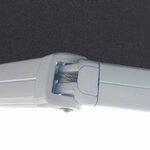 Auvent Blanc 3 x 2 5 m Métal