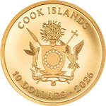 Monnaie POLICE First Responders 1 g Or 10$ Cook Islands 2026 (PRÉCOMMANDE)