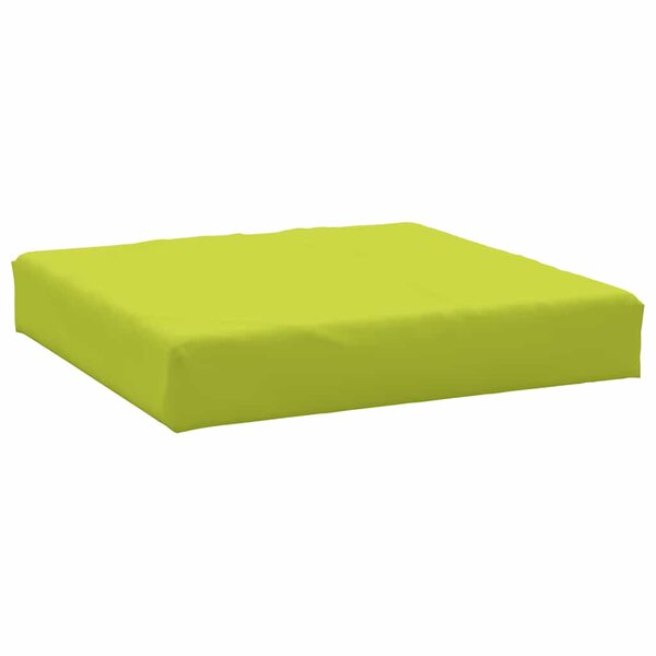 vidaXL Coussin de palette vert vif 60x60x9 5 cm tissu oxford