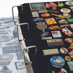 Album illustré pour collectionner 400 pin's.