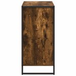 vidaXL Buffet Chêne Fumé 79 x 36 x 75.5 cm Bois d'ingénierie