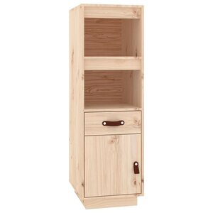 vidaXL Buffet haut 34x40x108 5 cm Bois massif de pin