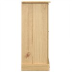 vidaXL Commode Corona 92x48x120 cm bois massif de pin