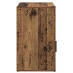 vidaXL Cabinet de chevet Bois ancien 50 x 36 x 60 cm Bois d'ingénierie