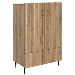 vidaXL Buffet Chêne artisanal 66 x 34 5 x 97 cm Bois d'ingénierie