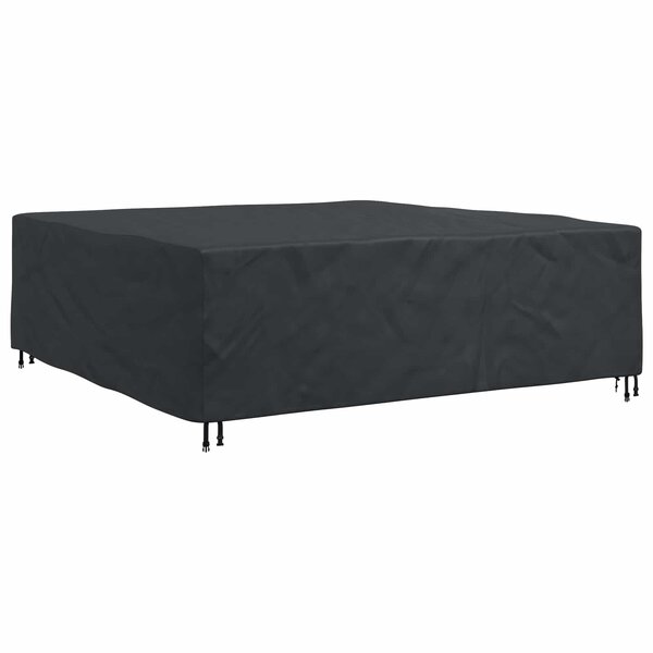 vidaXL Housse pour meubles Uni Noir 235 x 235 x 70 cm 420D