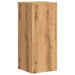 vidaXL Supports pour plantes 2 Pièces chêne artisanal bois d'ingénierie