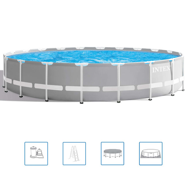 Intex Ensemble de piscine Prism Frame 610 x 132 cm 26756GN