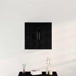 vidaXL Meuble mural Chêne noir 60 x 31 x 60 cm Bois d'ingénierie