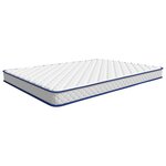 vidaXL Matelas en mousse à mémoire de forme blanc 140x190x17 cm doux