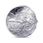 L'Art de la Plume – Voyage au centre de la terre Monnaie de 10€ Argent